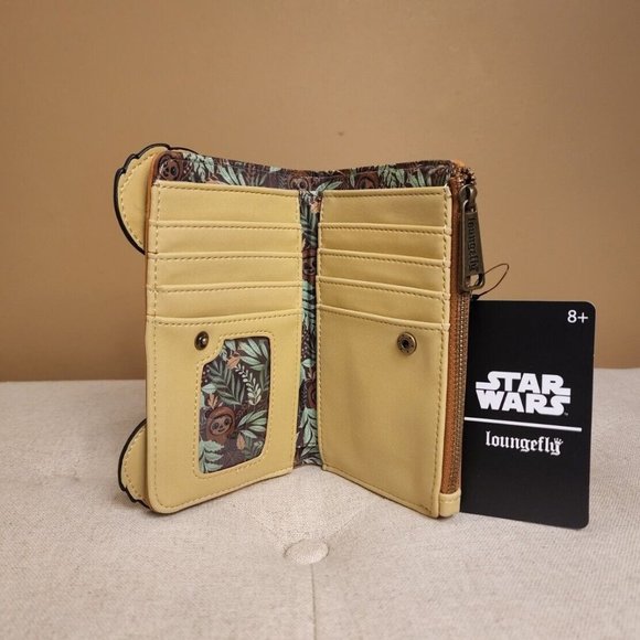 Loungefly Star Wars Wicket W. Warrick Ewok Cosplay Wallet NEW - Picture 8 of 12